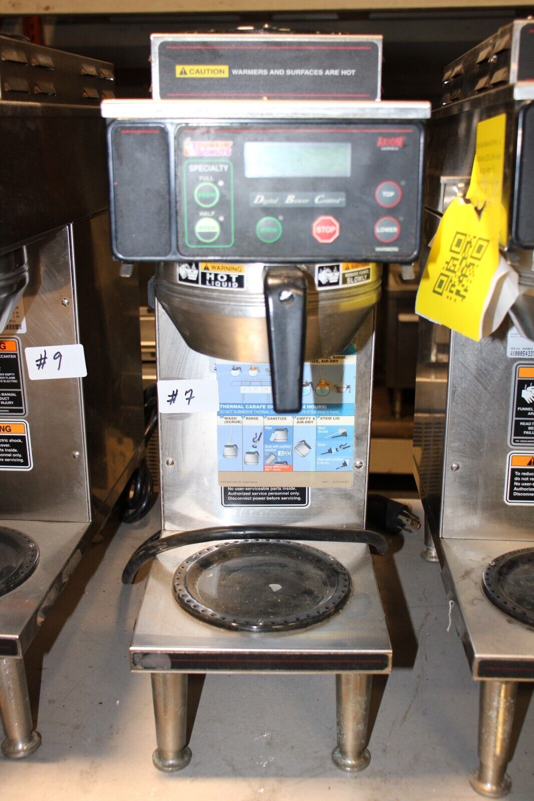 Bunn Axiom 35-2 220V Coffee Maker, 38700.0095, 120/208-240V, #7, (Dunkin Donuts)