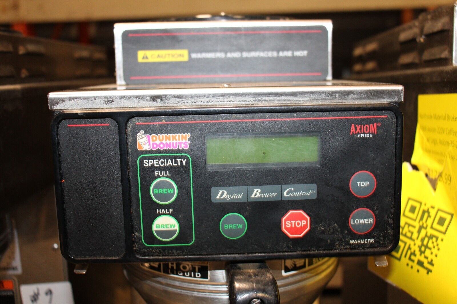 Bunn Axiom 35-2 220V Coffee Maker, 38700.0095, 120/208-240V, #7, (Dunkin Donuts)