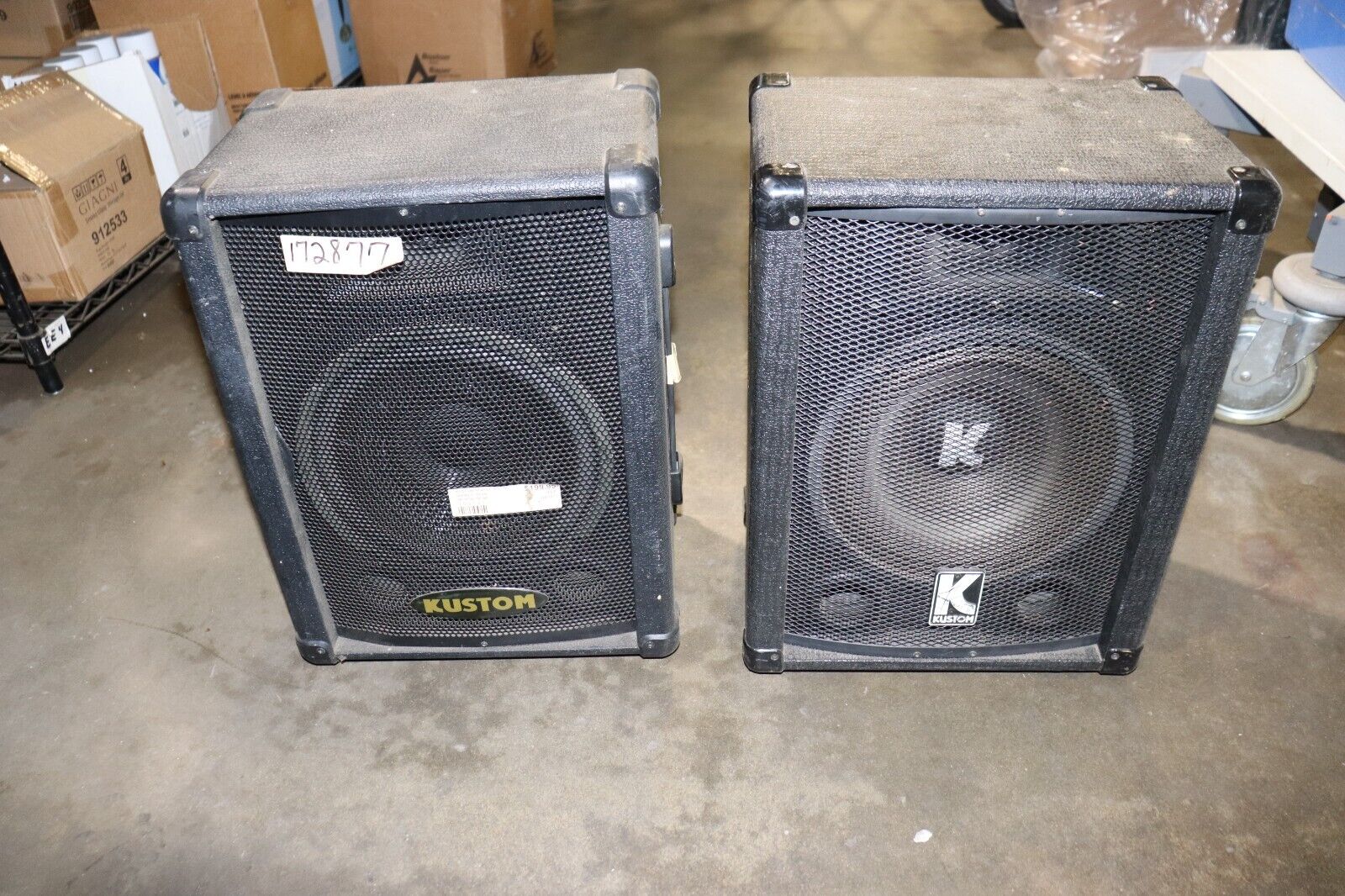 Kustom KSC10 Speakers, Pair