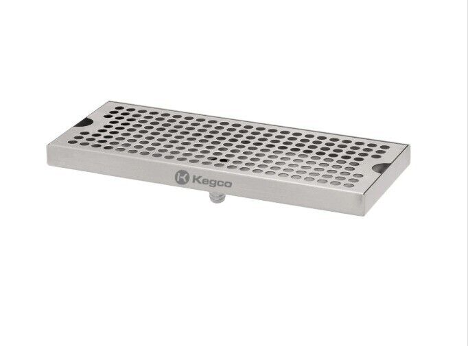 KEGCO 12 INCH X 5 INCH DRIP TRAY WITH DRAIN  BF DP-120D