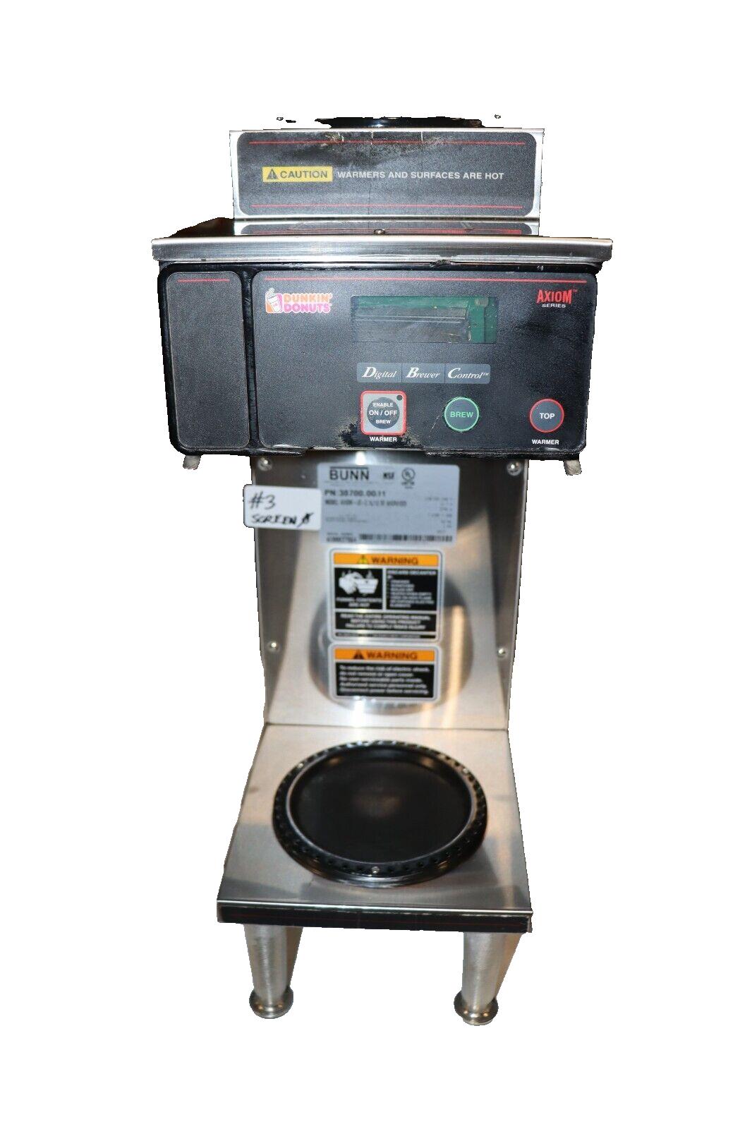 Bunn Axiom 35-2 220V Coffee Maker, 38700.0095, 120/208-240V, #3, (Dunkin Donuts)