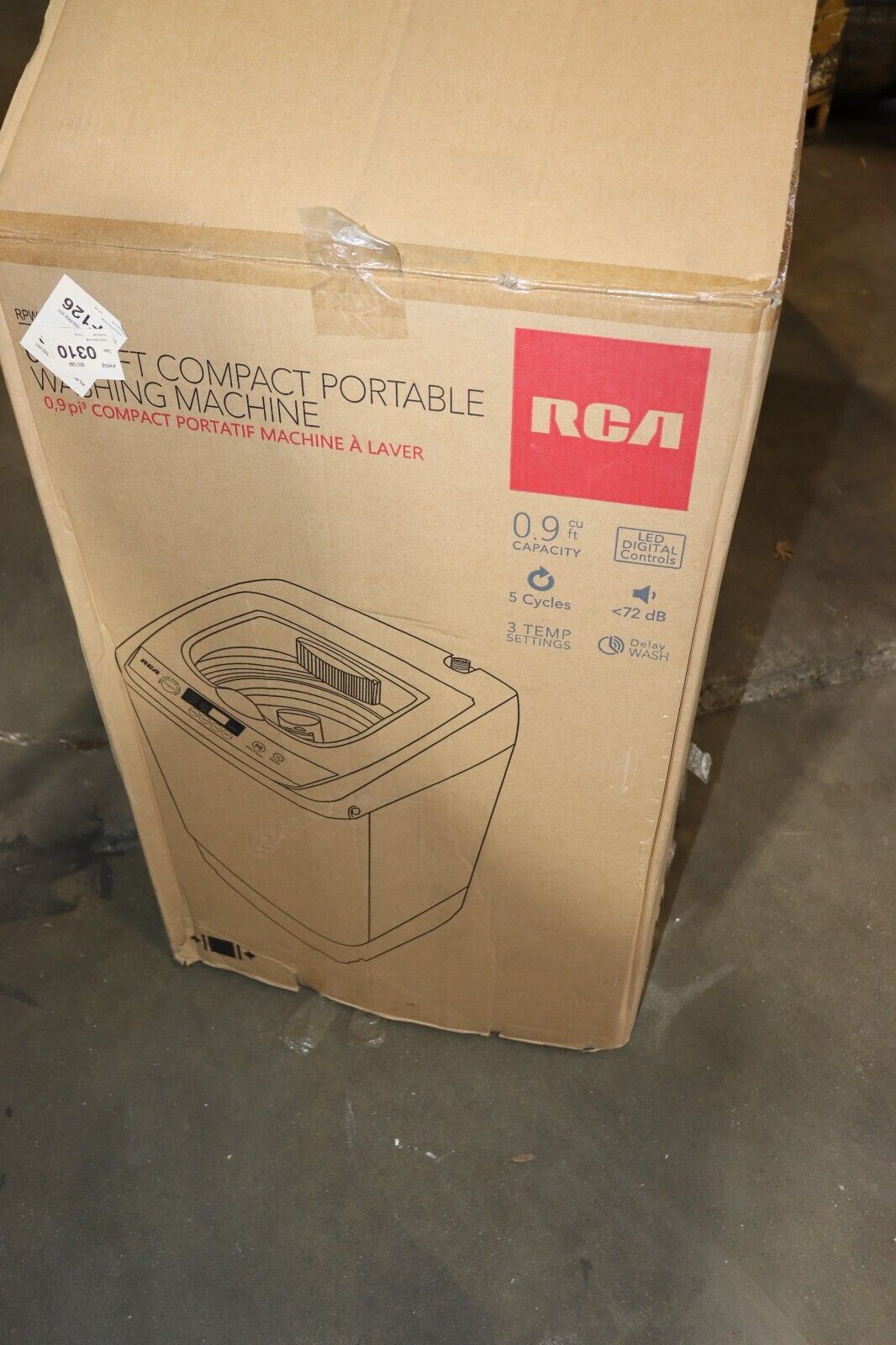 Rca 1.6 fashion cu ft portable washer