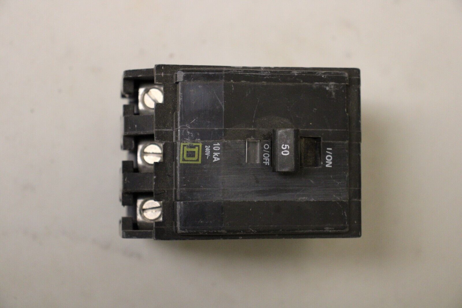 Square D Type QOB 3 Pole 50 Amp 240V 10kA QOB Circuit Breaker DP4075