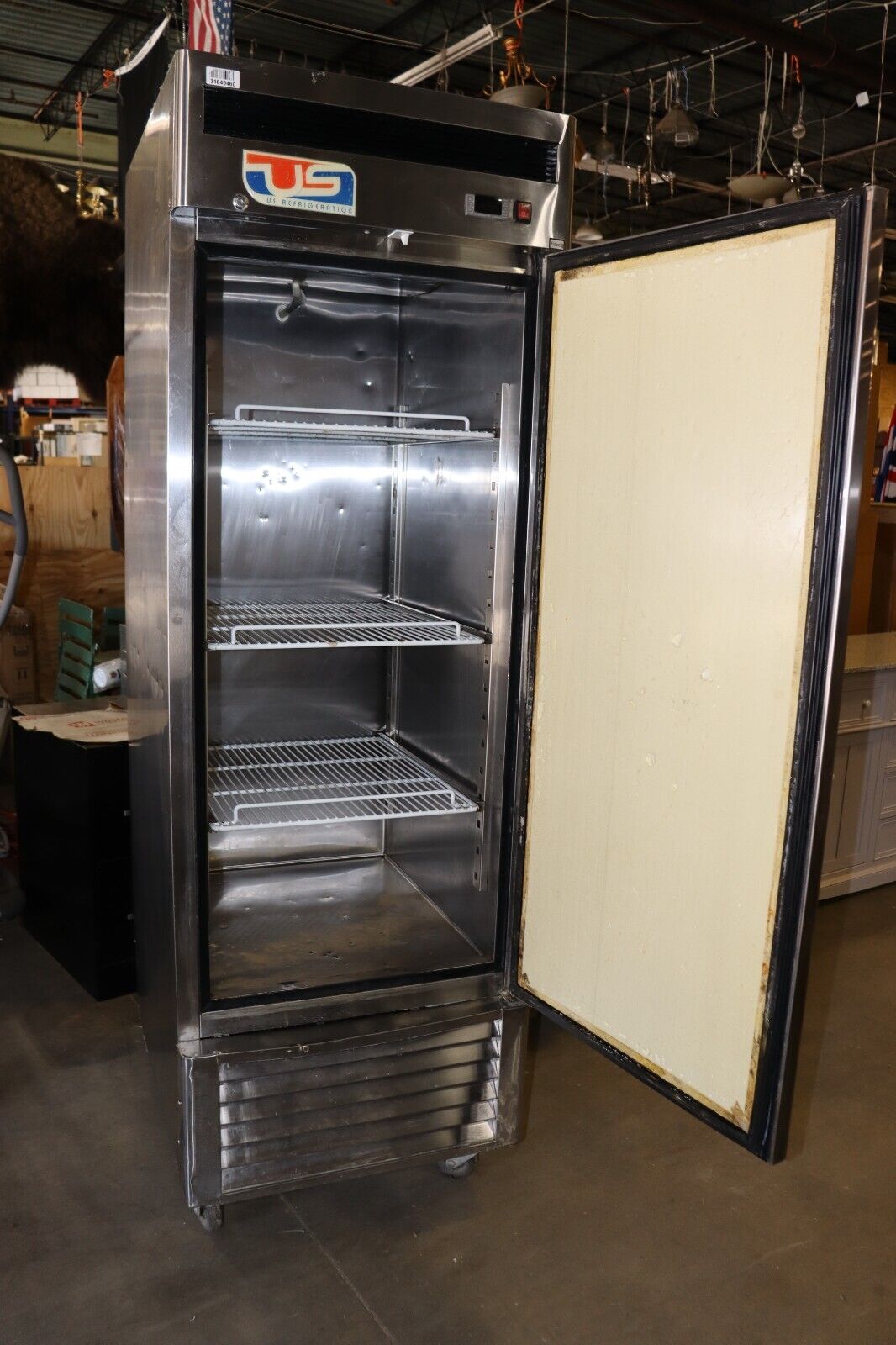 US REFRIDGERATION FREEZER COMMERCIAL SINGLE DOOR REACH INUSBV-24F