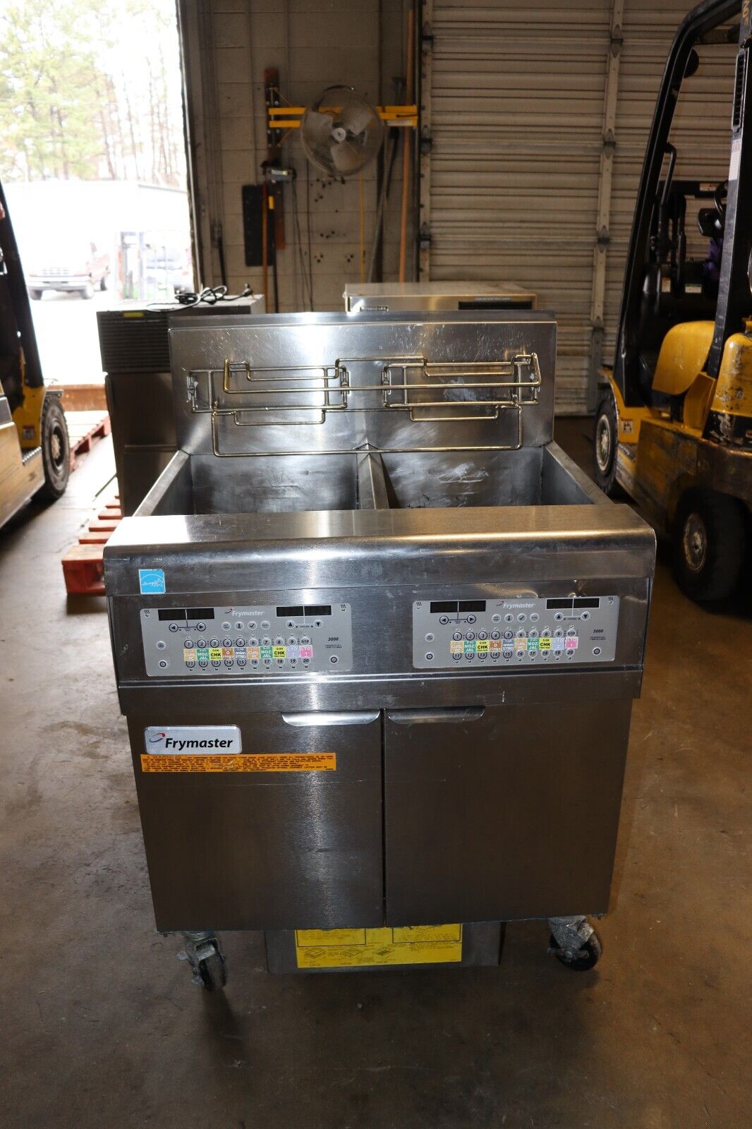 Frymaster FPPH255 Natural Gas 2 Unit High-Efficiency Gas Floor Fryer Sys