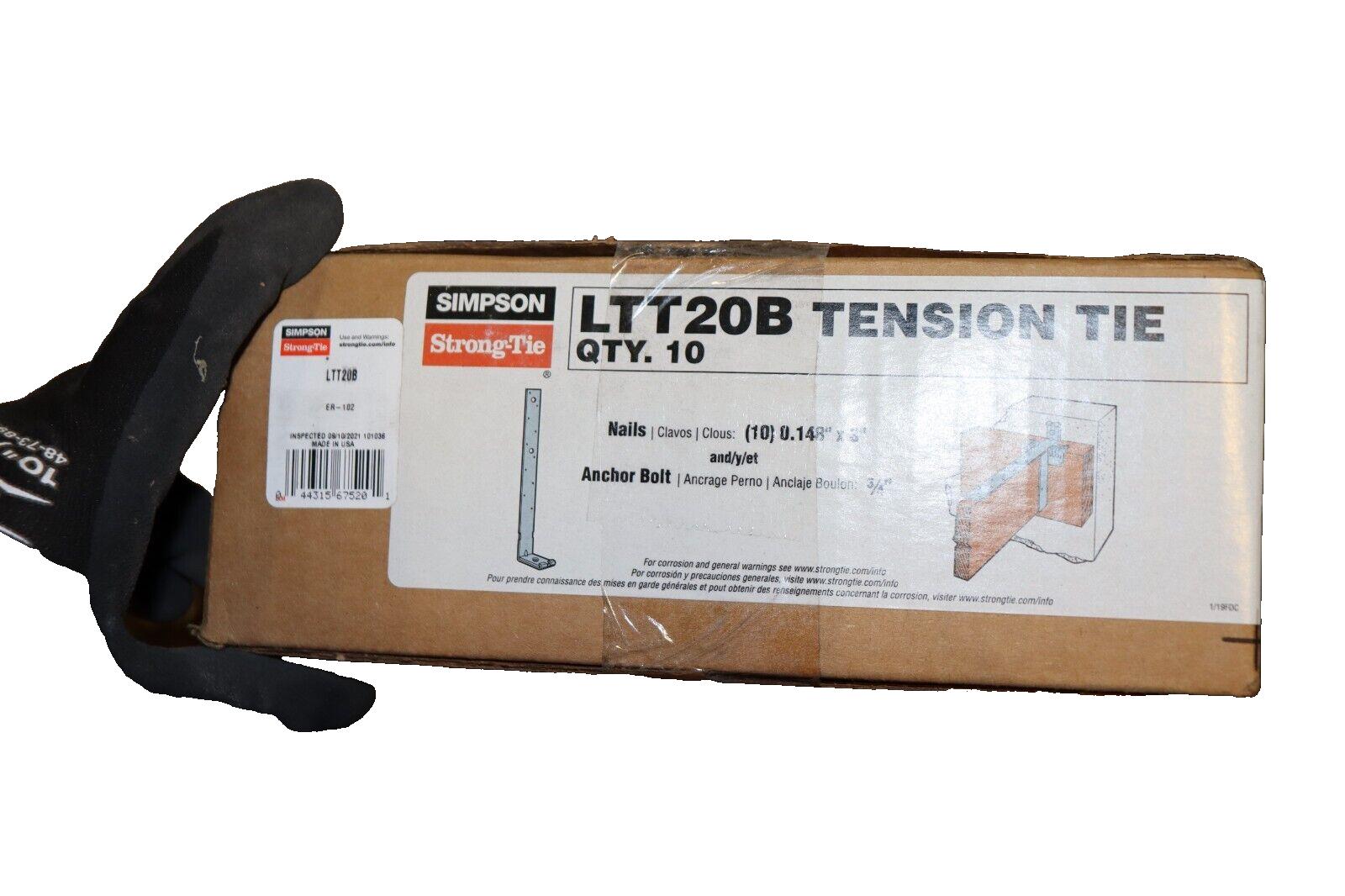 Box of 10 - Simpson Strong Tie LTT20B Light Tension Tie