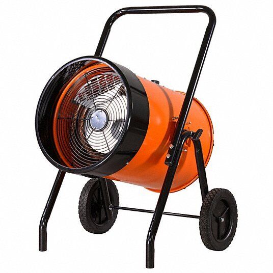 DAYTON Portable Heater: 15kW Watt Output, 784JH9A