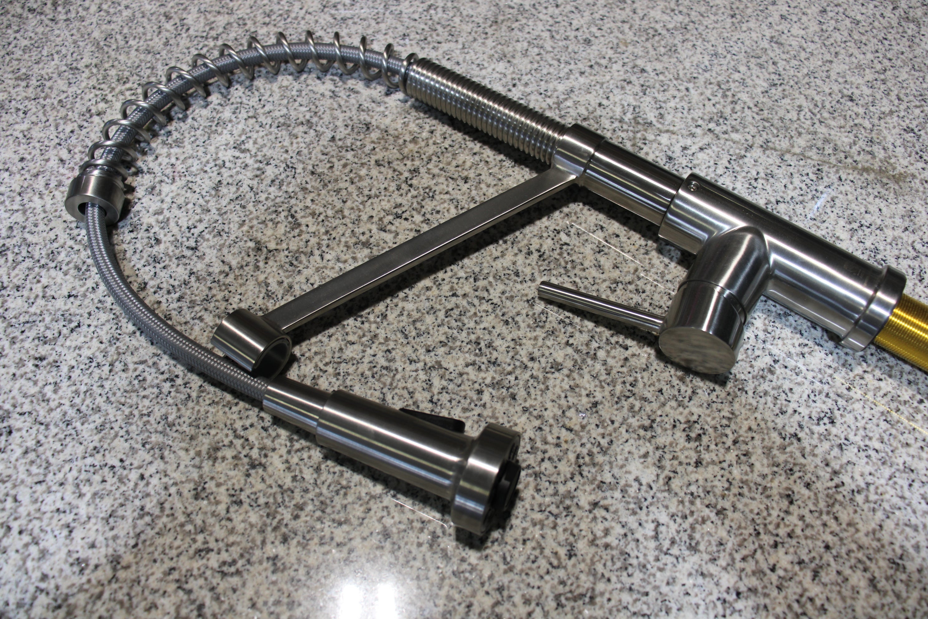 Stainless Steel Kitchen Apron Front Sink Faucet Combo