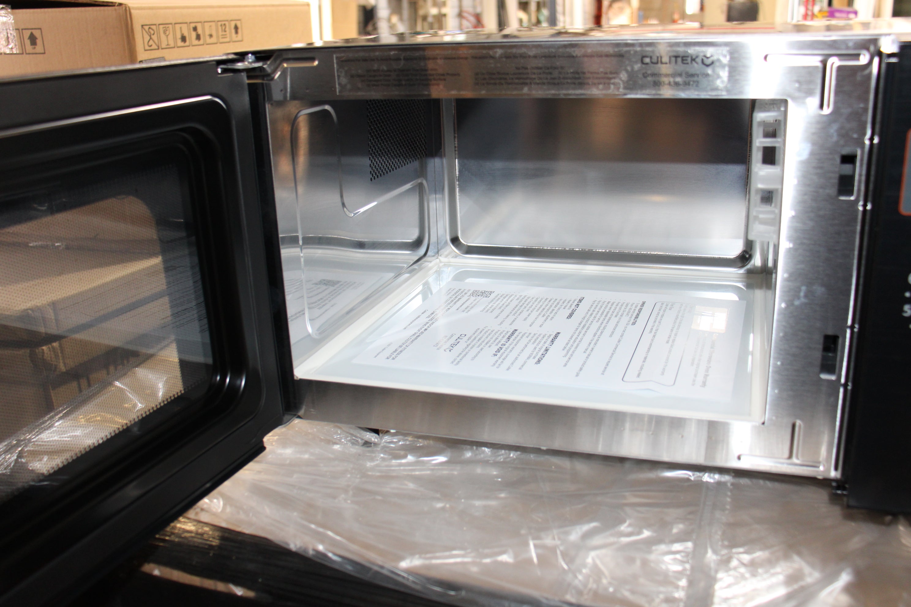 1000 WATT COMMERCIAL MICROWAVE CULITEK CTMS10DS