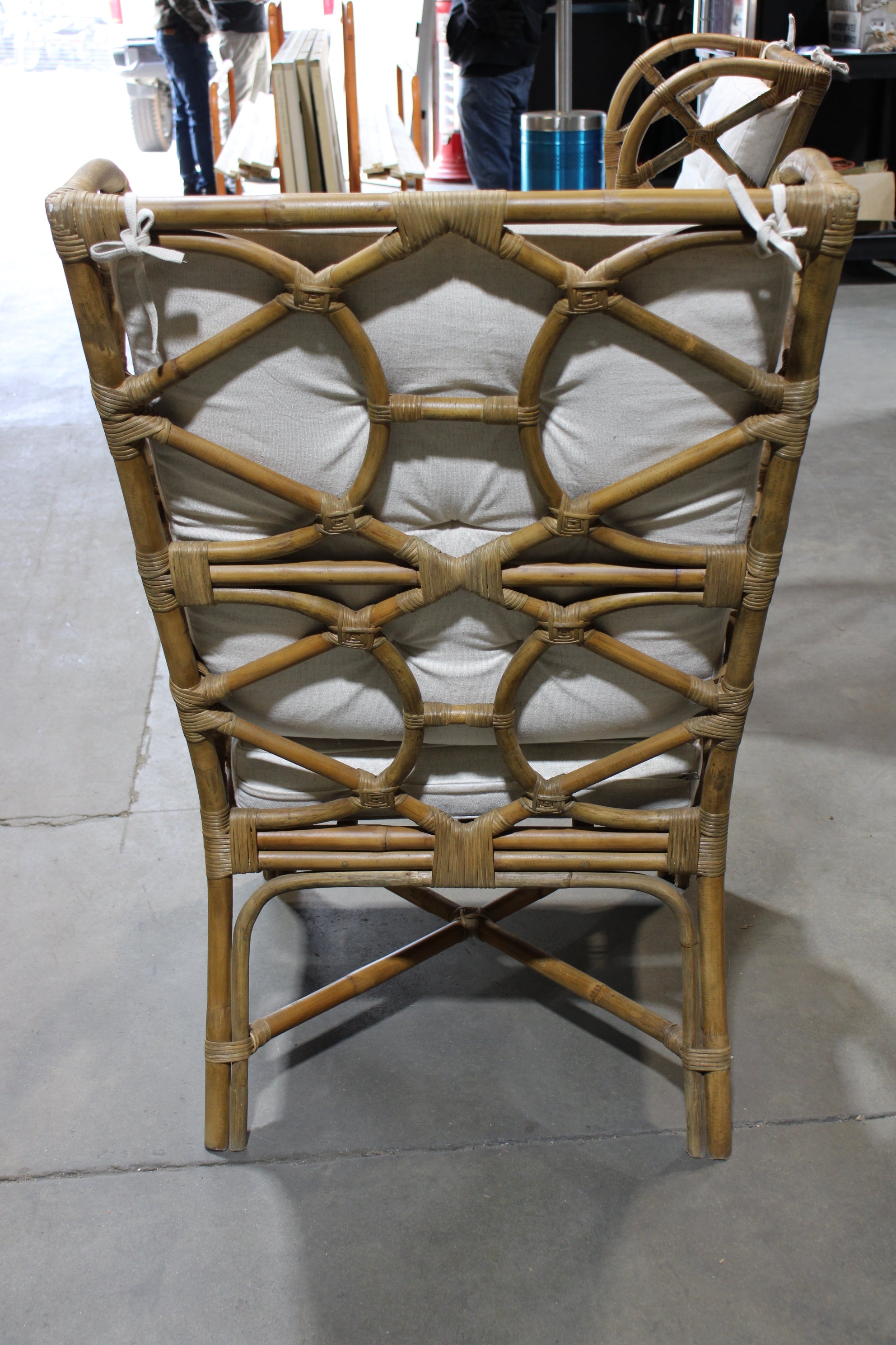 Wonderful Pair of Gabby Watson Natural Rattan Chairs