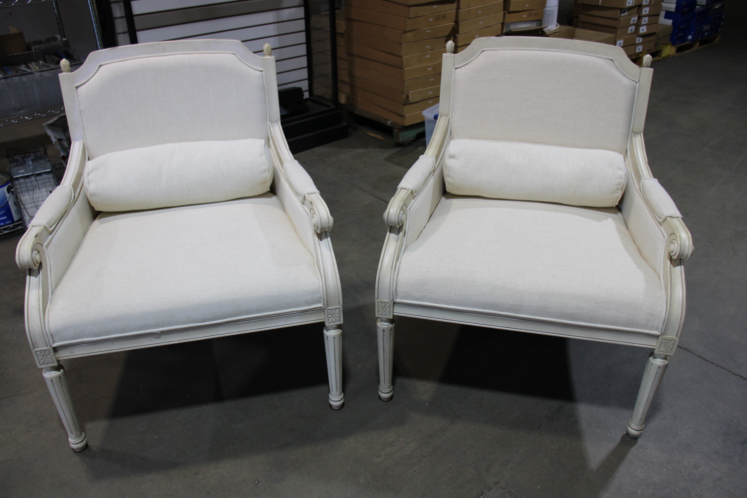 Pair of Magnolia Home Accent Chairs