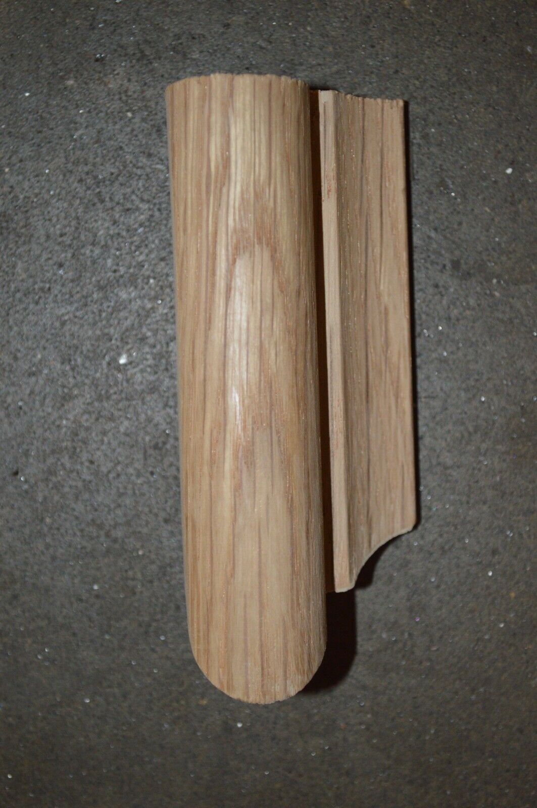 OAK BANISTER END CAPS / SPLIT POST / Termination Post