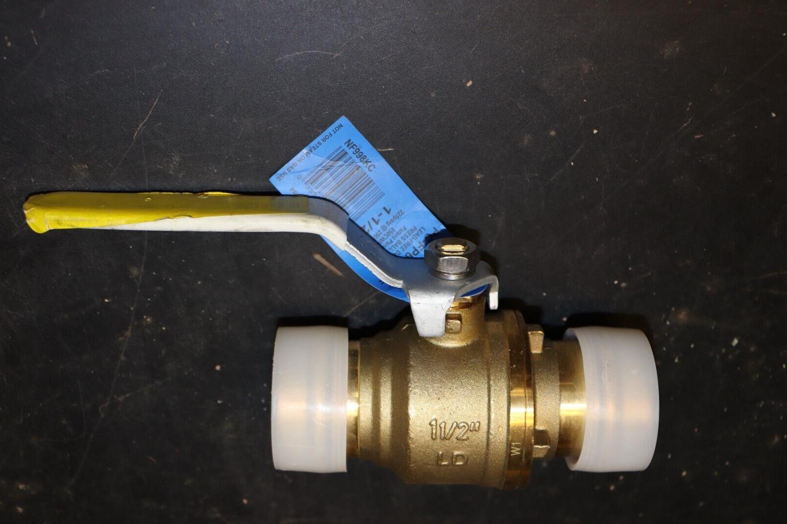 Ball Valve 1 1/2 Inch NIBCO PC-FP600A-LF Lead Free Brass NF998KC