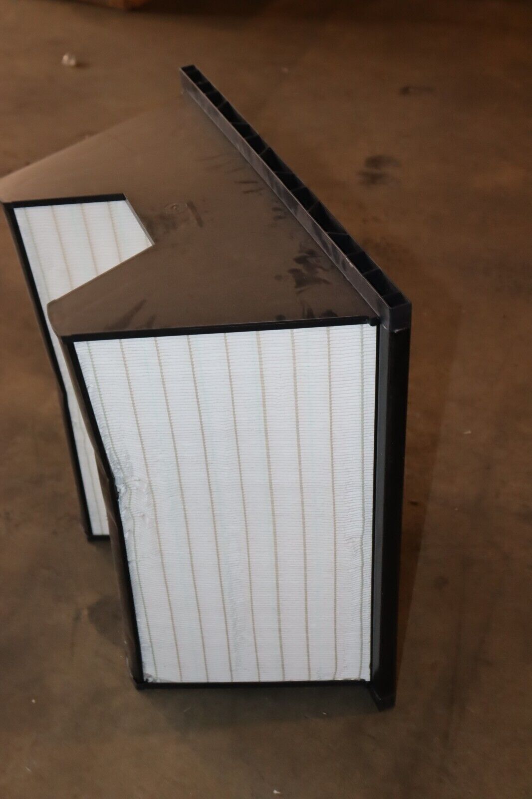 Air Filter V Bank 24 x 24 x 12 MERV 14 Air Handler 4Py72