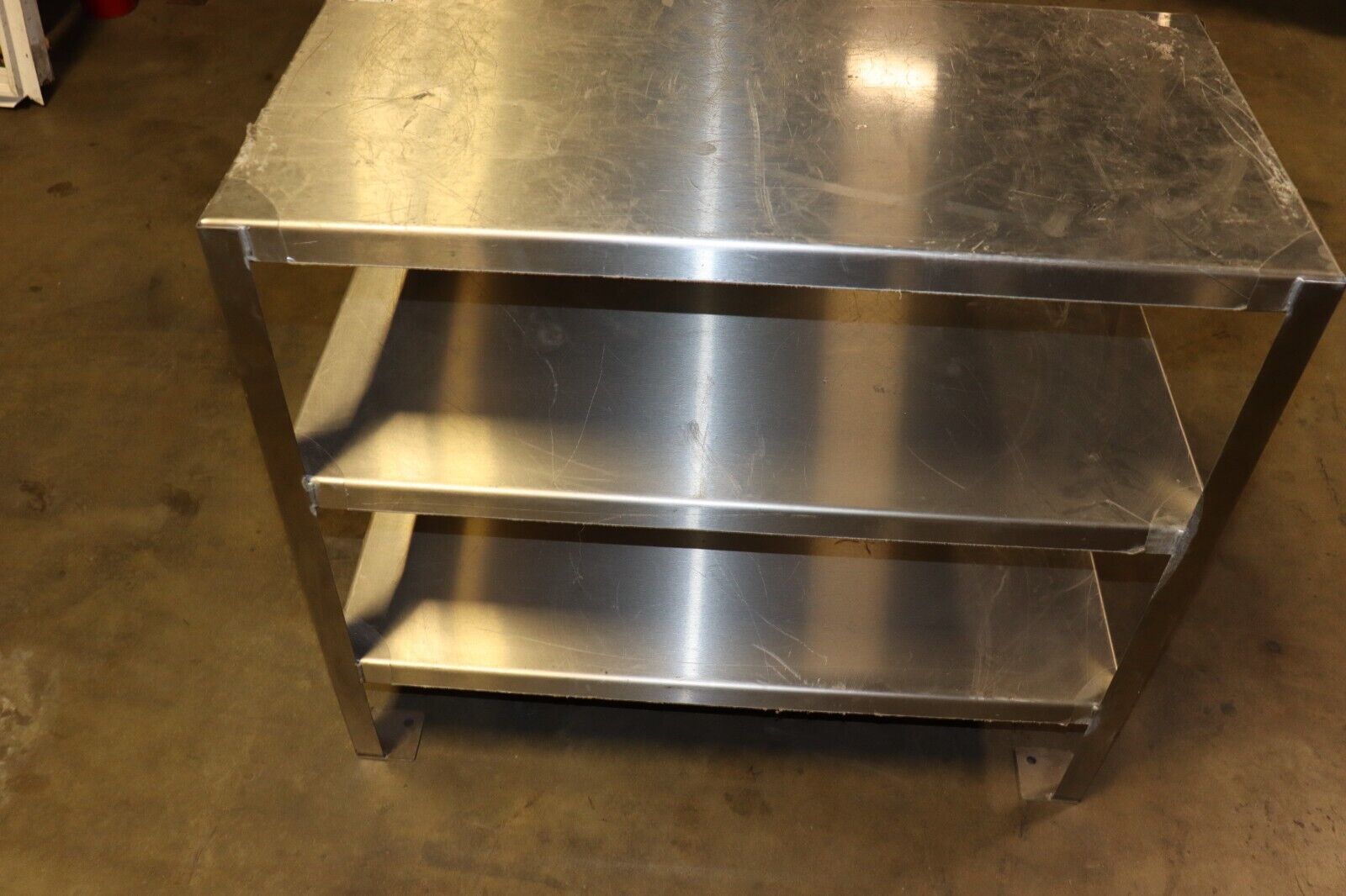 Stainless Steel Work Table 1200 lbs Capacity with Shelves Jamco YG136