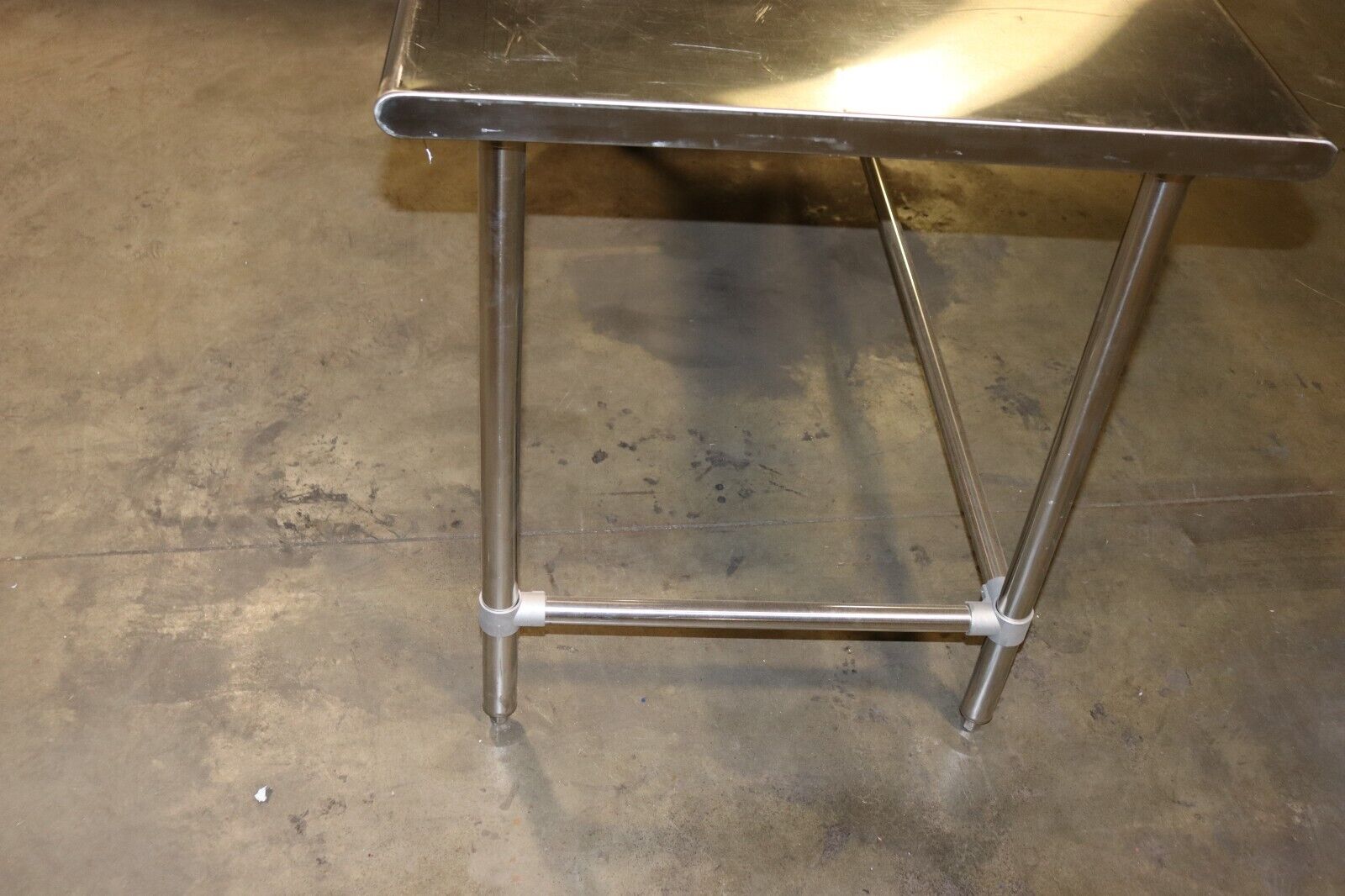 Uline stainless steel work table