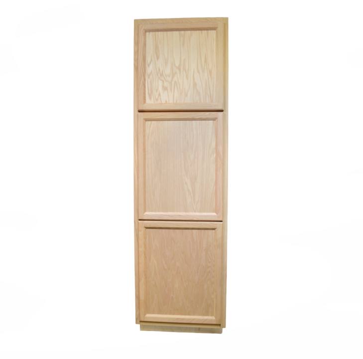Kitchen Pantry Cabinet in Unfinished Oak